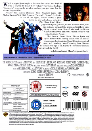 Beetlejuice (Sok z Żuka) [DVD]