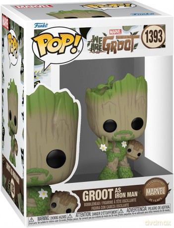 Funko POP Marvel: Groot jako Iron Man [FIGURKA]