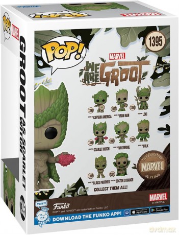Funko POP Marvel: Groot jako Scarlet Witch [FIGURKA]