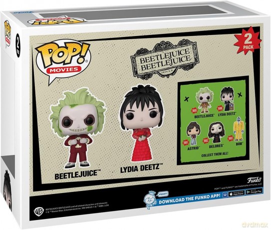 Funko POP Movies: Beetlejuice i Lydia Deet [FIGURKA]