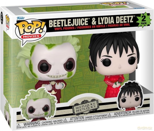 Funko POP Movies: Beetlejuice i Lydia Deet [FIGURKA]