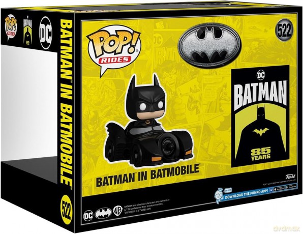 Funko POP Rides: Batman z batmobilem [FIGURKA]