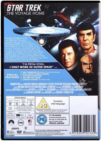 Star Trek IV: The Voyage Home (Star Trek IV: Powrót Na Ziemie) [DVD]