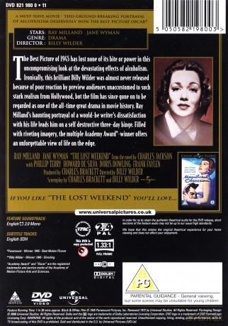 The Lost Weekend (Stracony Weekend) [DVD]