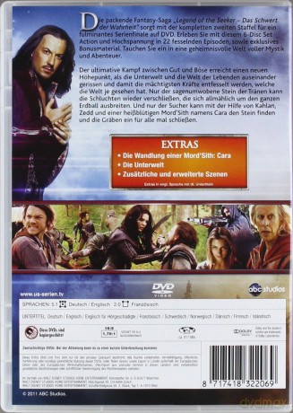 Legend of the Seeker Season 2 (Miecz Prawdy Sezon 2) [6DVD]