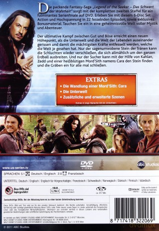 Legend of the Seeker Season 2 (Miecz Prawdy Sezon 2) [6DVD]