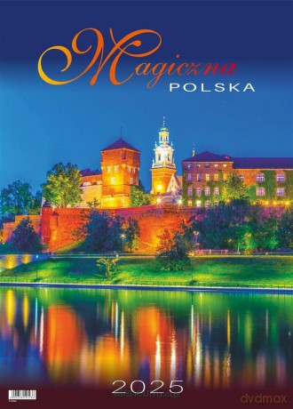 Kalendarz 2025 wieloplanszowy magiczna Polska [KALENDARZ]