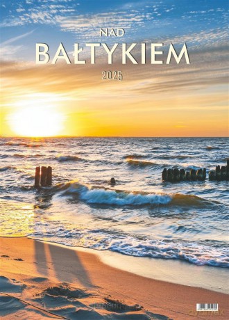 Kalendarz 2025 wieloplanszowy nad bałtykiem [KALENDARZ]