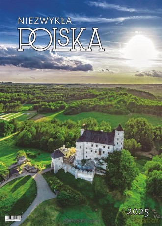 Kalendarz 2025 wieloplanszowy niezwykła Polska [KALENDARZ]