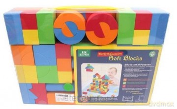 Klocki piankowe 104szt [KLOCKI]