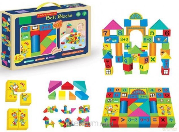 Klocki piankowe 47szt [KLOCKI]