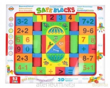 Klocki piankowe 52szt [KLOCKI]