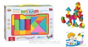 Klocki piankowe 58szt [KLOCKI]