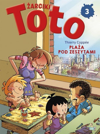 Komiks. Żarciki toto (Tom 3) Plaża pod zeszytami - Thierry Coppee [KOMIKS]