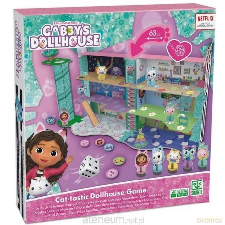 Kotastyczna gra planszowa 3D Koci Domek Gabi [GRA]