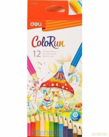 Kredki ołówkowe ColoRun 12 kolorów