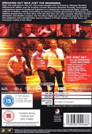 Prison Break Season 2 [6DVD]