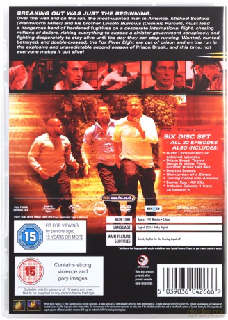 Prison Break Season 2 [6DVD]