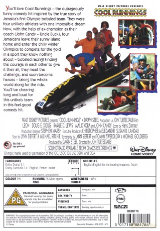 Cool Runnings (Reggae na Lodzie) [DVD]