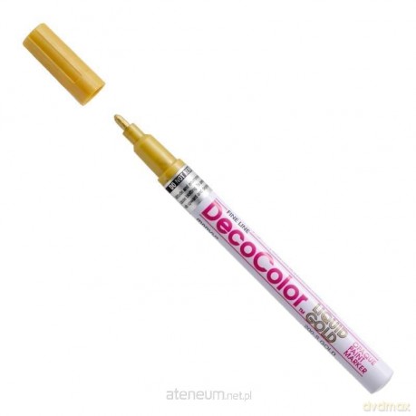 Marker do dekoracji różnych powierzchni Gold