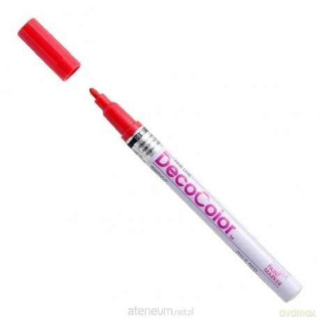Marker do dekoracji różnych powierzchni Red