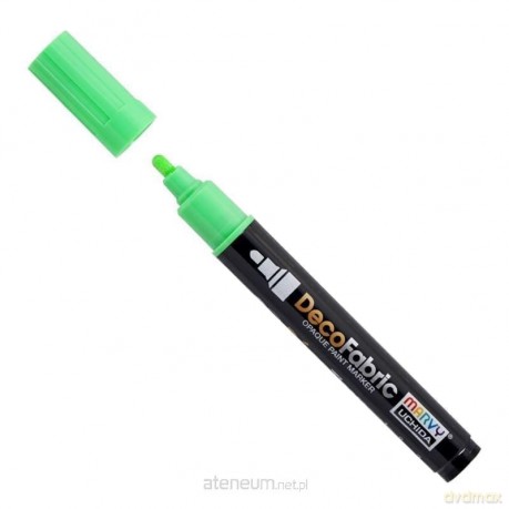 Marker do dekorowania tekstyliów fluo Green