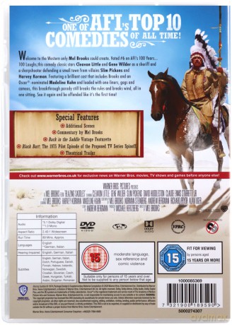 Blazing Saddles (Płonące Siodła) [DVD]