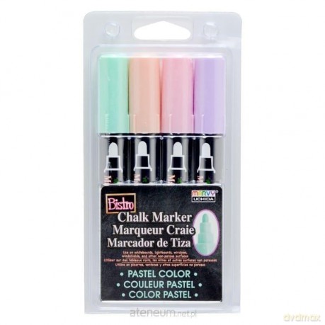 Markery kredowe Bistro Chalk 4 kolory