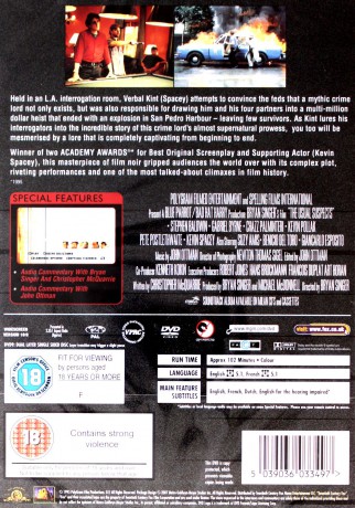 The Usual Suspects (Podejrzani) [DVD]