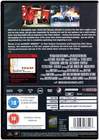 The Usual Suspects (Podejrzani) [DVD]