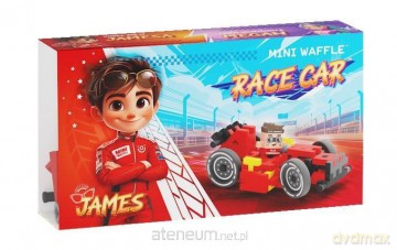 Mini Waffle 50el Cars: Red Race Car [KLOCKI]