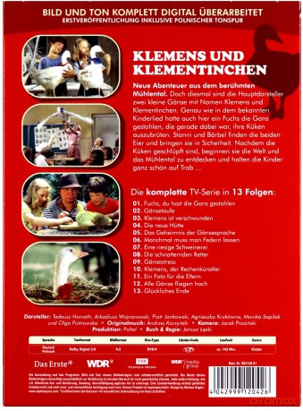 Klementynka i Klemens Gąski z Doliny Młynów [DVD]
