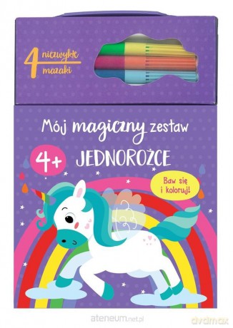 Mój magiczny zestaw. Jednorożce [KSIĄŻKA]