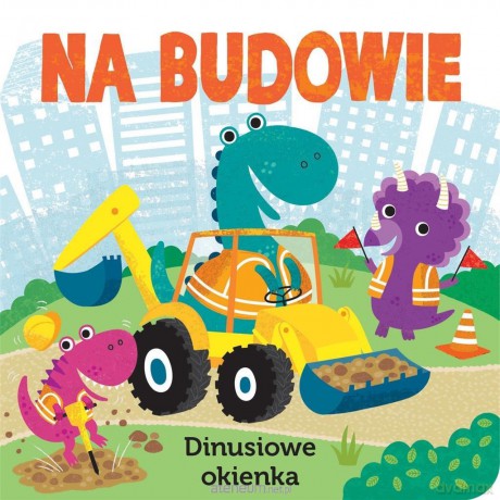 Na budowie. Dinusiowe okienka - Pterry Redwing [KSIĄŻKA]