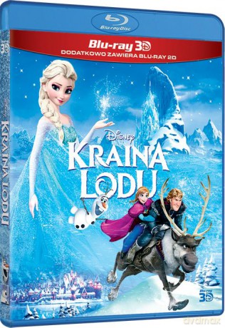 Kraina lodu 3D (Disney) [Blu-Ray 3D]+[Blu-Ray]