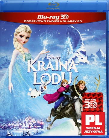 Kraina lodu 3D (Disney) [Blu-Ray 3D]+[Blu-Ray]
