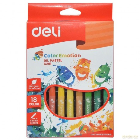 Pastele olejne Color Emotion 18 kolorów