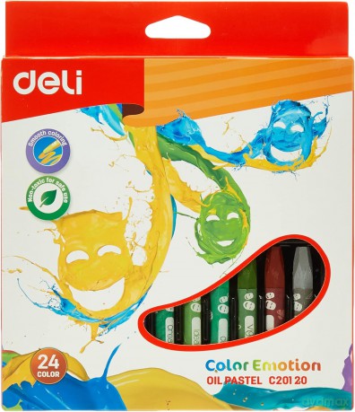 Pastele olejne Color Emotion 24 kolory