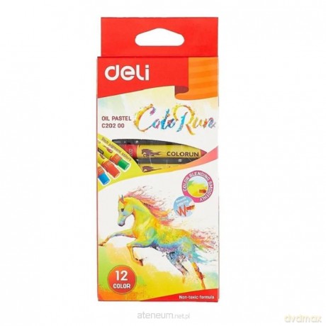 Pastele olejne ColoRun 12 kolorów