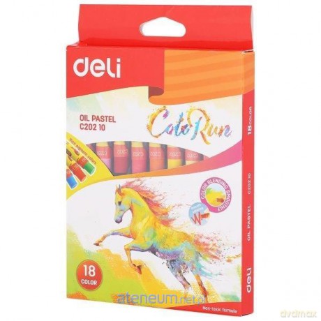 Pastele olejne ColoRun 18 kolorów