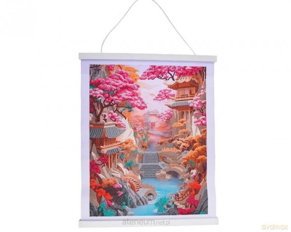 Plakat 35x45cm z mozaiką diamentową Wiśnia