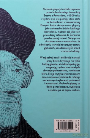 Pochwała głupoty - Erazm z Rotterdamu [KSIĄŻKA]