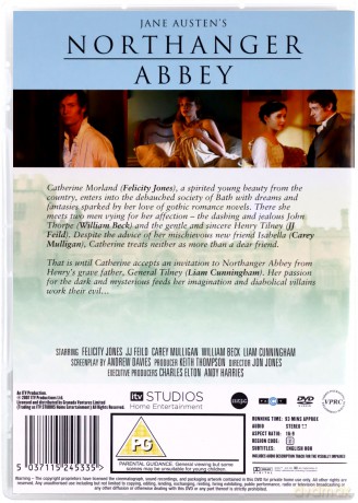 Northanger Abbey (Opactwo Northanger) [DVD]