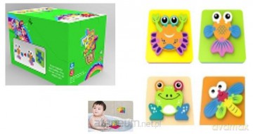 Puzzle piankowe 3D (12szt) [PUZZLE]