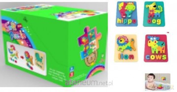 Puzzle piankowe 3D (12szt) [PUZZLE]