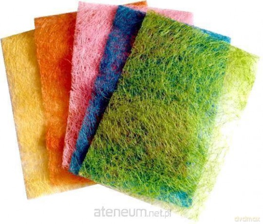 Sizal brokatowy 22x33cm 5szt mix pastelowe