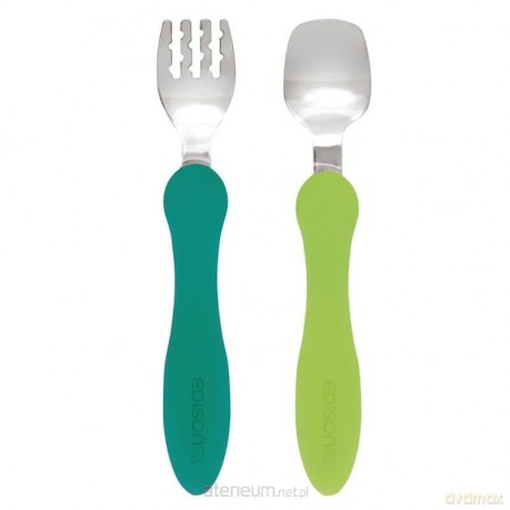Sztućce mini od 12mc zielone
