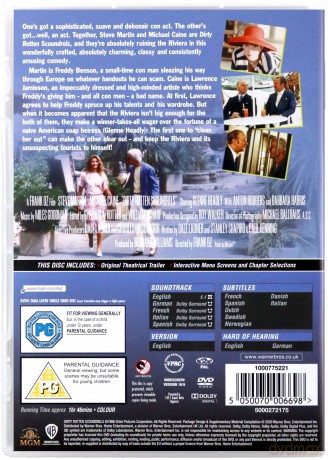Dirty Rotten Scoundrels (Parszywe Dranie) [DVD]