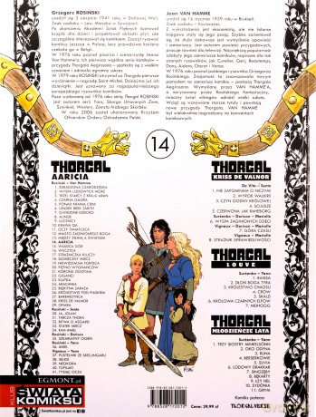 Thorgal (Tom 14) Aaricia - Jean van Hamme [KOMIKS]
