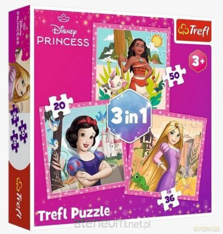 TREFL 3w1 Piękne kwiaty [PUZZLE]